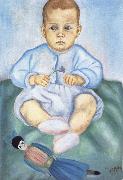 Frida Kahlo Isolda in Diapers china oil painting artist